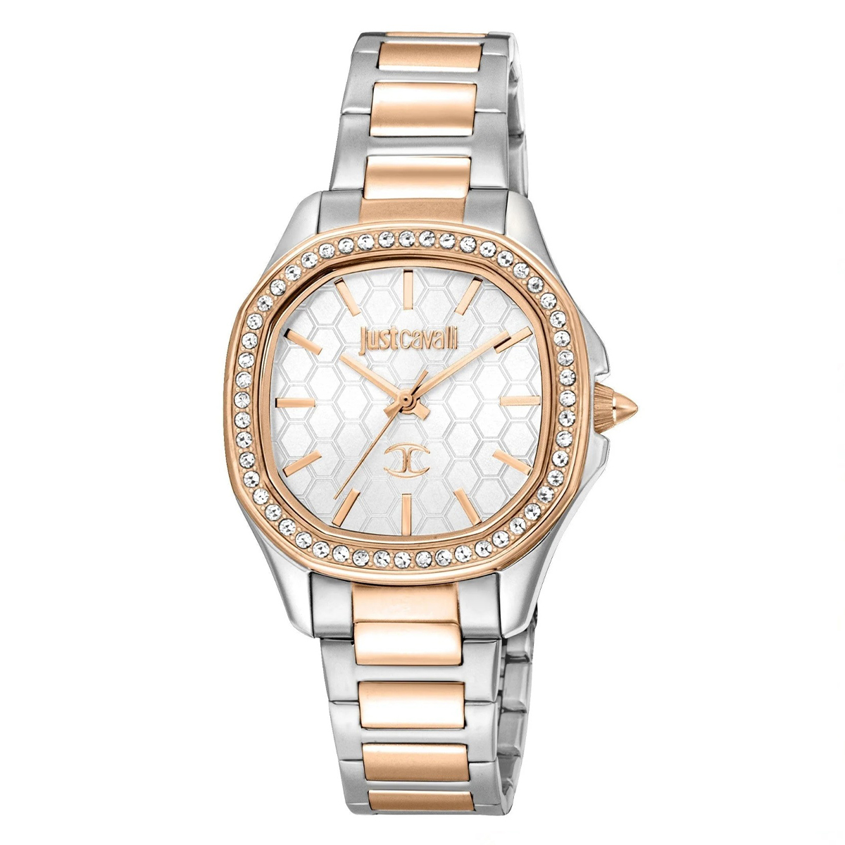 MONTRE JUST CAVALI FEMME SIMPLE ACIER